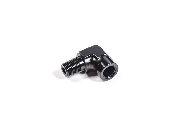 Radium Engineering — Radium Engineering 1/8in NPT Male to Female 90 Degree Fitting - view 5